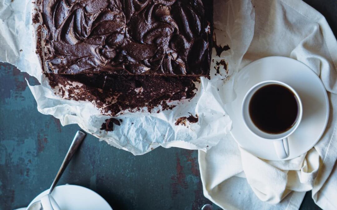 Gezonde red velvet Brownies