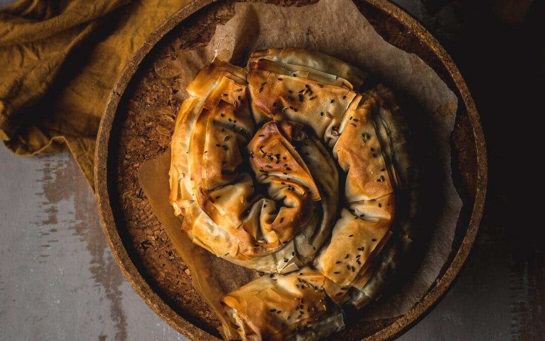 Nederlandse spanakopita met andijvie
