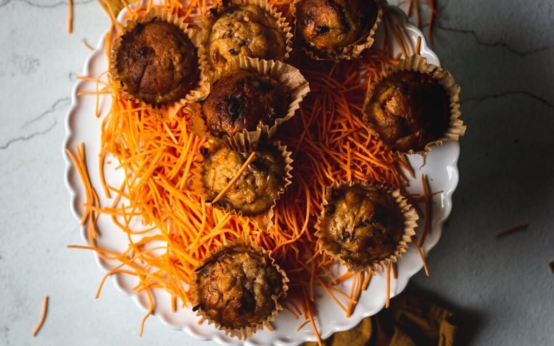 Carrot cake muffins
