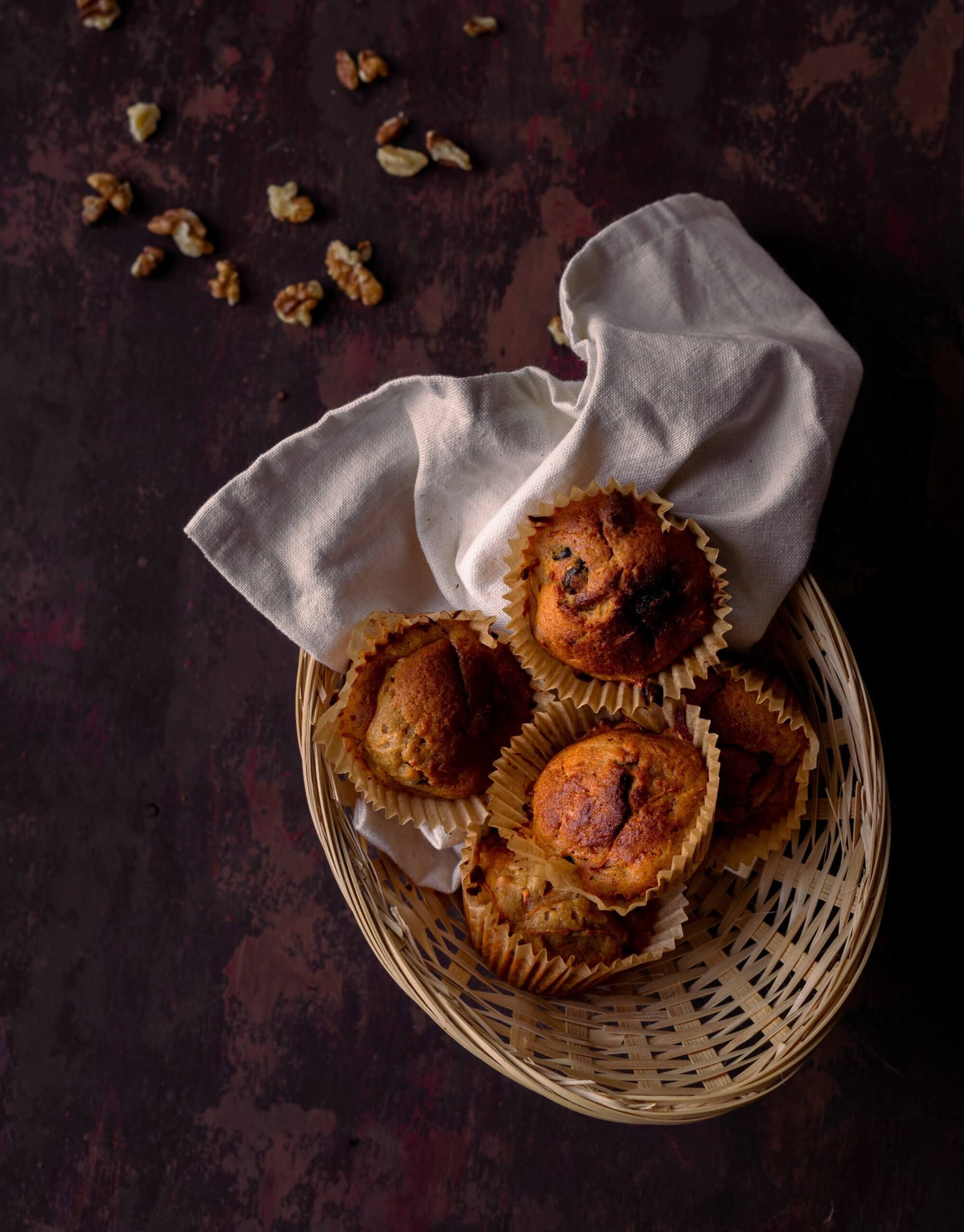 Muffins, wortel, Den Haag
