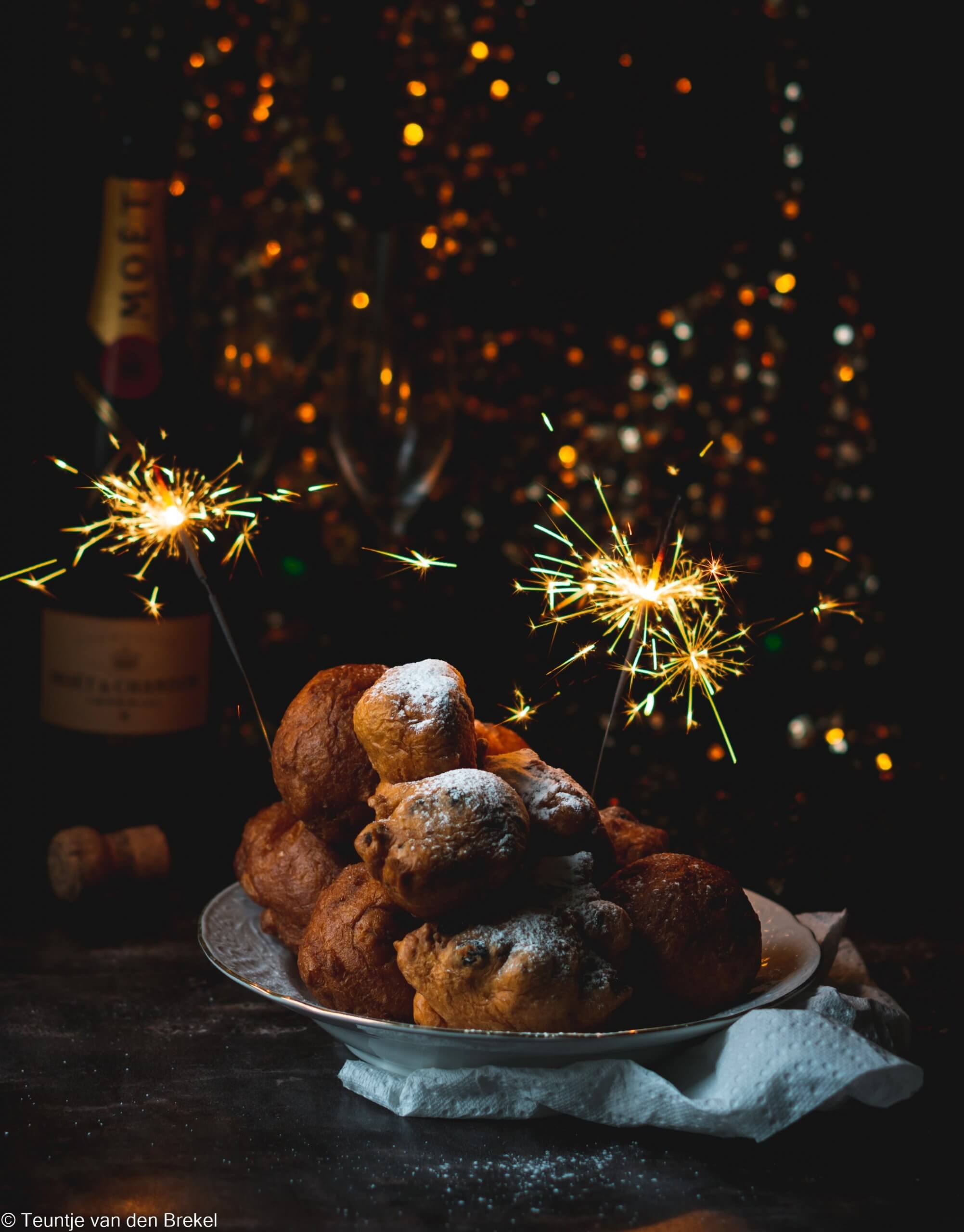 Kerst, oud en nieuwjaar, restjes, oliebollen. Den Haag